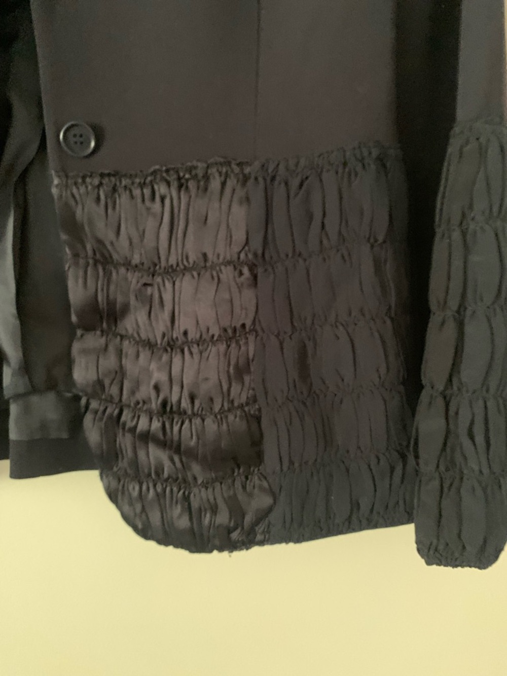 Sonia Speciale Blue Dress & Jacket Set Size 42 Italy Textured Hem (US 6) - Picture 6 of 7